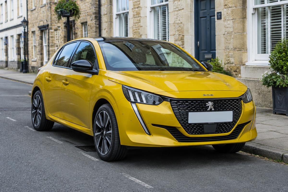Peugeot e-208 illustrative photograph